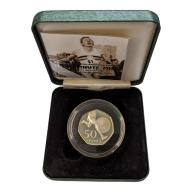 2004 Roger Bannister 4 Minute Mile PIEDFORT Silver Proof 50p