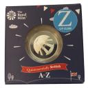 2018 Letter Z (Zebra Crossing) - Silver Proof 10p