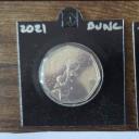 2021 Snowman 50p BUNC