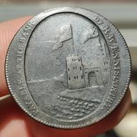 1800 Very Rare Ireland Wexford Enniscorthy Halfpenny Token Coin