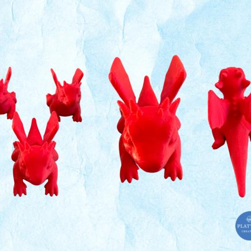 Red Baby Dragon