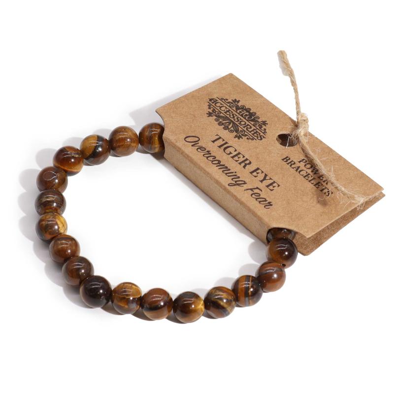 Power Bracelet -10x4x3 (cm)-Tigers Eye