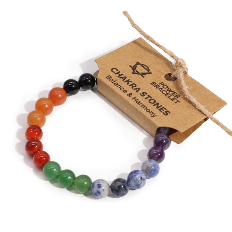 Power Bracelet -10x4x3 (cm)-Chakra Stones