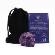 Amethyst Large Crystal Skull (incl p&p)