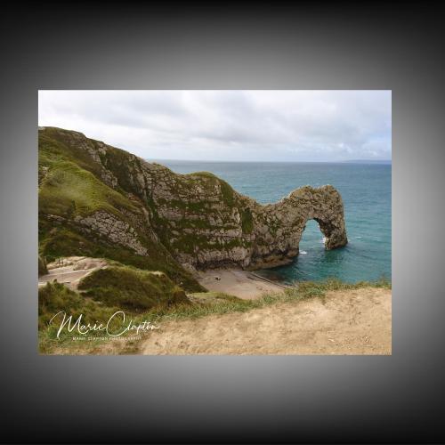 12x8 inch Photo Print of Durdle Door Dorset