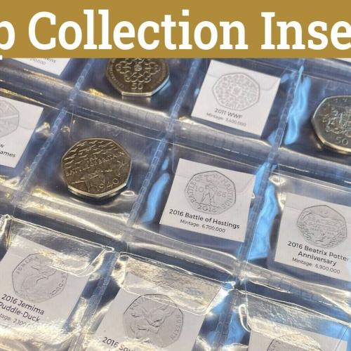 2016 Beatrix Potter Anniversary 50p Coin Insert Space Filler Place Holder Minta