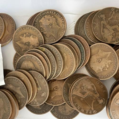 1911 George 5th Penny 1d VAT Receipt Given