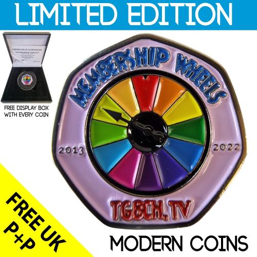 RARE ORIGINAL MEMBERSHIP WHEELS 2022 WITH COA OF 100
