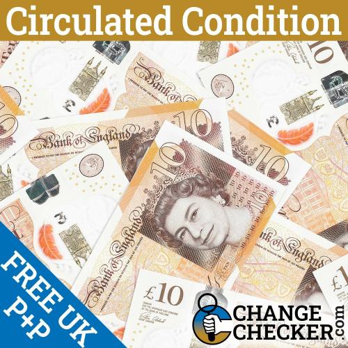 Ten Pounds Note £10 Polymer Banknote Victoria Mary Florence Cleland VGC Random