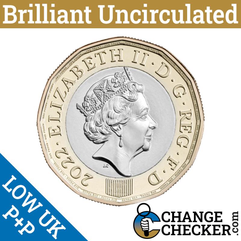 2022 £1 Nations of the Crown BUNC One Pound Coin Brilliant Uncirculated Royal