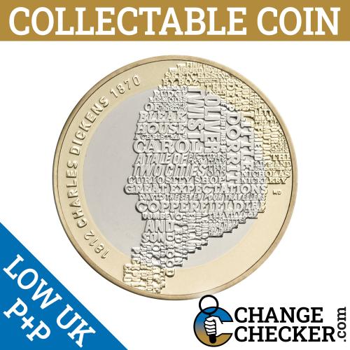 2012 Charles Dickens Something Will Turn Up Writing Upside Down Tails Two Pounds