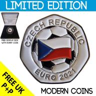 RARE ORIGINAL CZECH REPUBLIC EURO 2021 SERIES WITH COA OF 100