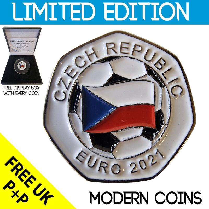 RARE ORIGINAL CZECH REPUBLIC EURO 2021 SERIES WITH COA OF 100