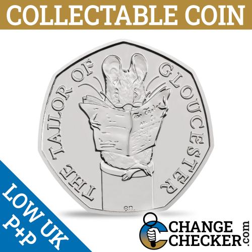2018 Tailor Of Gloucester Beatrix Potter 50p Fifty Pence Circulated VGC Coins