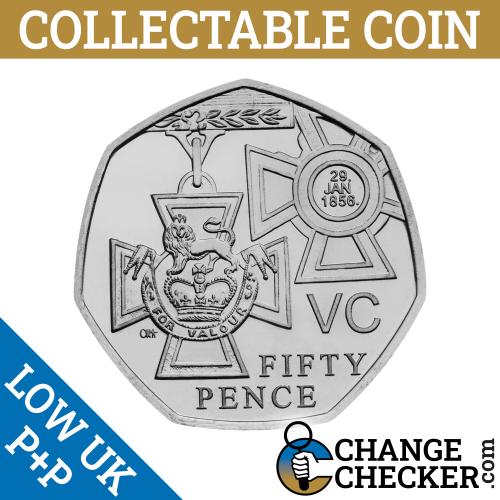 2006 V.C Victoria Cross 50p Fifty Pence Coin Circulated Condition