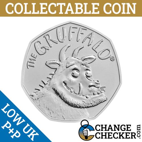 2019 Gruffalo Naked No Wrapper 50p From The National News Story Stamped B