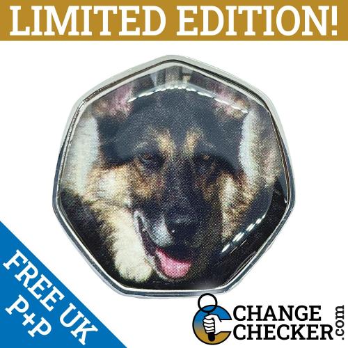 Personalised Rare 50p Coin Your Own Collectable Two Colour Soft Enamel TGBCH