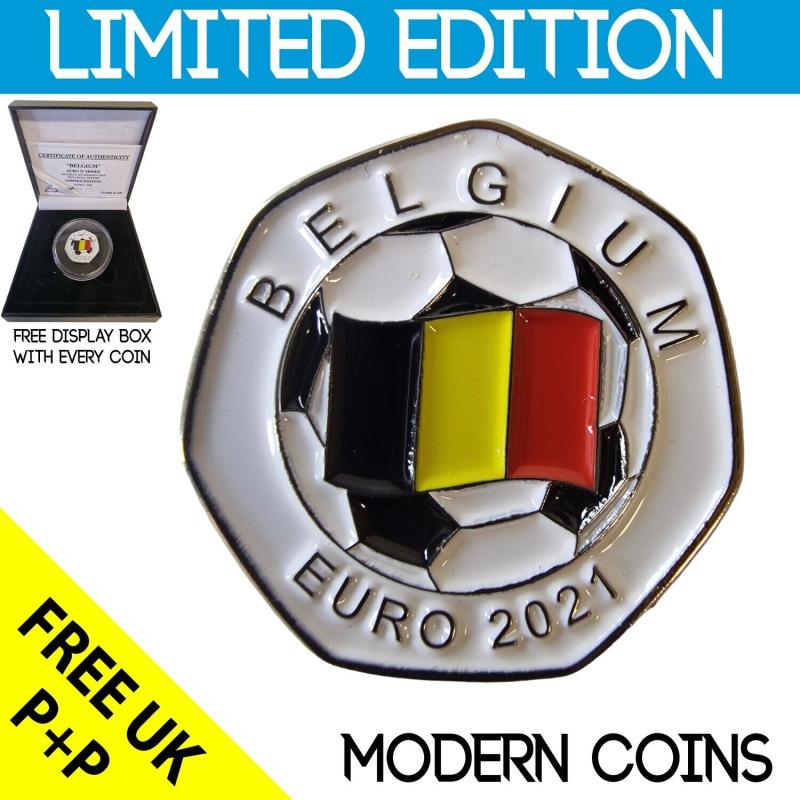 RARE ORIGINAL BELGIUM EURO 2021 SERIES WITH COA OF 100