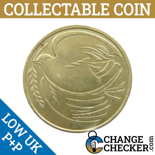 1995 Dove Of Peace Goodwill Uncirculated Writing Correct Way Up £2 Two Pounds