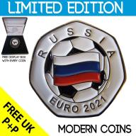 RARE ORIGINAL RUSSIA EURO 2021 SERIES WITH COA OF 100