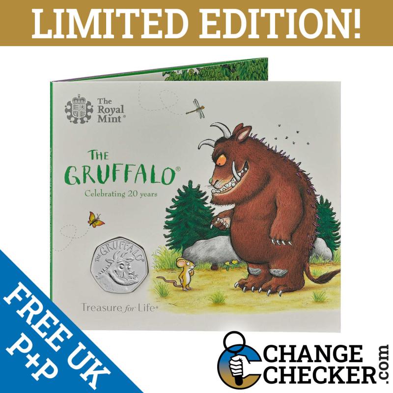 2019 Gruffalo Brilliant Uncirculated 50p Royal Mint BUNC International P+P