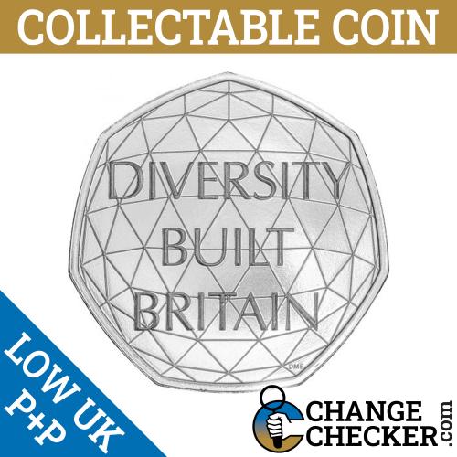 2020 Diversity 50p Fifty Pence Coin Circulated Condition