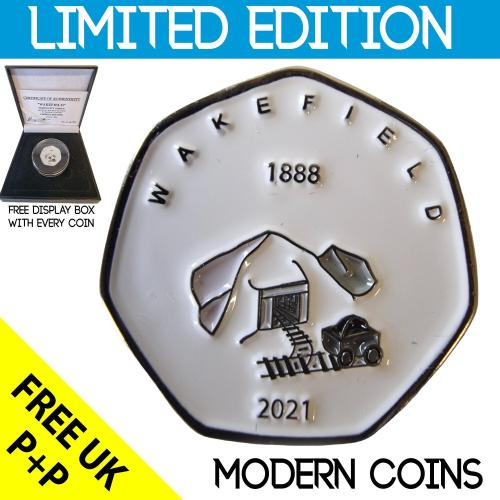 RARE ORIGINAL WAKEFIELD, TGBCH CITY SERIES WITH COA OF 1000