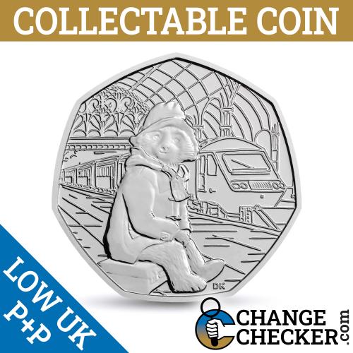 2018 Paddington At The Station 50p Fifty Pence Coin Circulated Condition