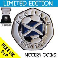 RARE ORIGINAL SCOTLAND EURO 2021 SERIES WITH COA OF 100