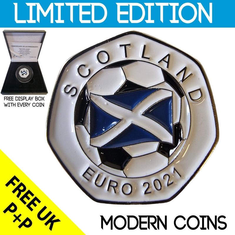 RARE ORIGINAL SCOTLAND EURO 2021 SERIES WITH COA OF 100