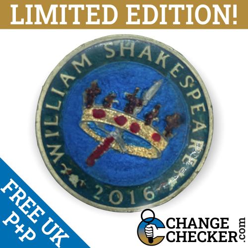 2016 Shakespeare Histories £2 Two Pounds Coin Coloured Unique Rare Enamelled