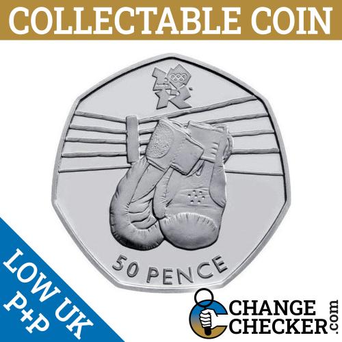 2011 Boxing 50p 2012 Olympic Rare Coins Circulated Condition Olympics