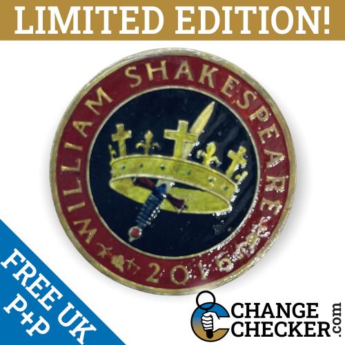 2016 Shakespeare Histories £2 Two Pounds Coin Coloured Unique Rare Enamelled