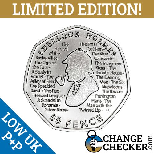 2019 Sherlock Holmes 50p Fifty Pence Coin Circulated Condition