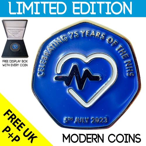 RARE ORIGINAL 75 YEARS OF THE NHS WITH COA OF 250 (TGBCH)