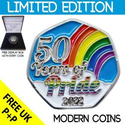 RARE ORIGINAL 50 YEARS OF PRIDE 2022 COA 36 LIMITED EDT OF 100