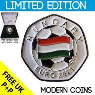 RARE ORIGINAL HUNGARY EURO 2021 SERIES WITH COA OF 100