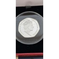 2020 Pobjoy Florence Nightingale RARE Silver Proof 50p Only 199 World Wide