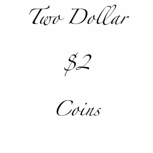2010 Two Dollar $2 Mexico Mexican Stades Unidos Mexicanos Coins