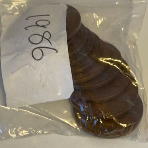 Jersey 1986 2p Decimal Two Pence Channel Islands VAT Receipt Given