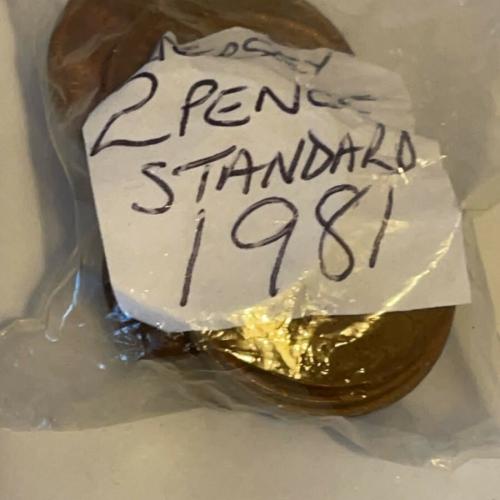 Jersey 1981 2p Decimal Two Pence Channel Islands VAT Receipt Given