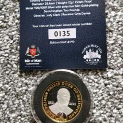 2021 In Memoriam HRH Prince Philip Duke Of Edinburgh £2 Silver Proof Coin IOM