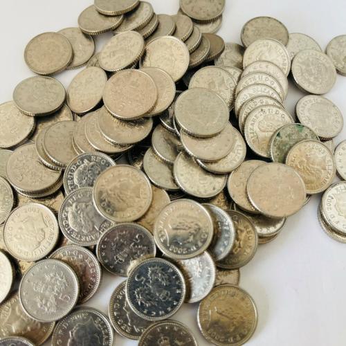 5p Circulated Five Pence 2003 VAT Receipt Given