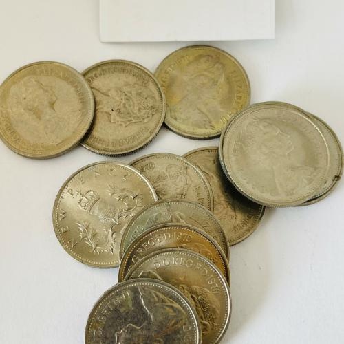 5p Circulated Five Pence 1970 VAT Receipt Given