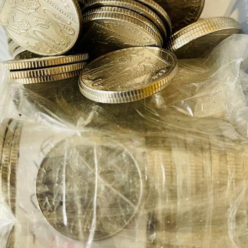2008 Shield Ten pence 10p Coins QE 2nd Uncirculated Condition VAT Receipt Given