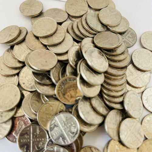 5p Circulated Five Pence 2008 Part Shield VAT Receipt Given