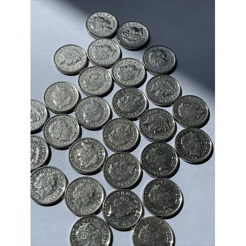 Error Faded Letters 5p Circulated Five Pence 2013 VAT  Bulk Multi Buy Discounts