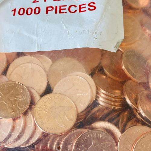 2011 Falkland Islands 2p Two Pence Upland Magellan Goose Coin Uncirculated VAT