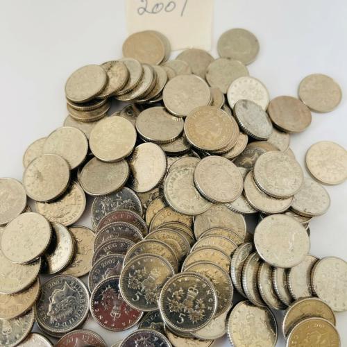 5p Circulated Five Pence 2007 VAT Receipt Given
