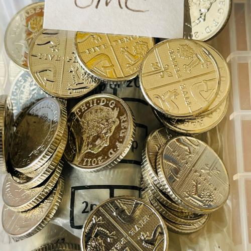 2011 Shield Ten pence 10p Coins QE 2nd Uncirculated Condition VAT Receipt Given